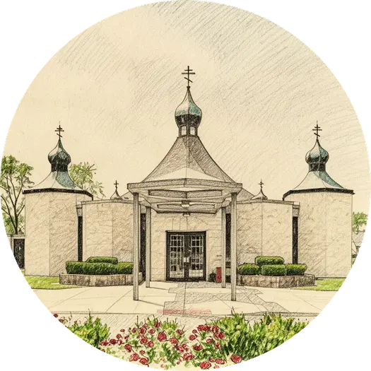 Rendition of the temple